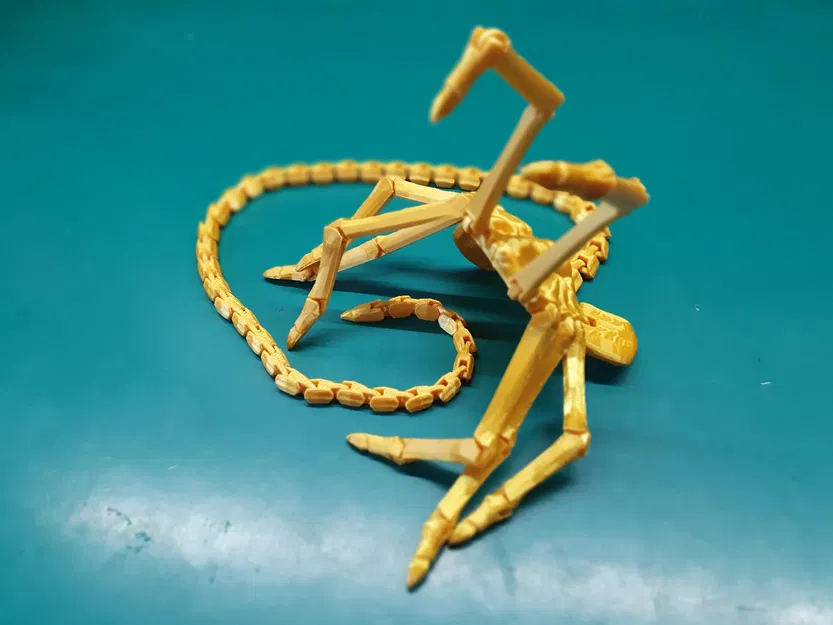 👽🦀 Người ngoài hành tinh REMASTERED facehugger in-place. Đuôi và ngón tay dài. - Image 2