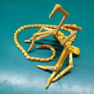 👽🦀 Người ngoài hành tinh REMASTERED facehugger in-place. Đuôi và ngón tay dài.