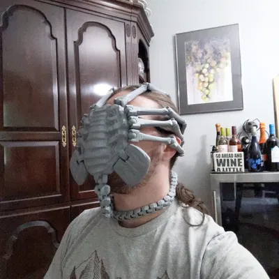 Mặt Nạ Facehugger Người Ngoài Hành Tinh Đeo Được