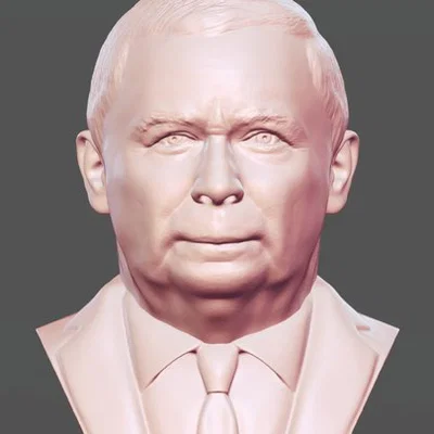 Tượng bán thân Jarosław Kaczyński