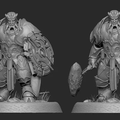 Mô Hình Draenei Paladin