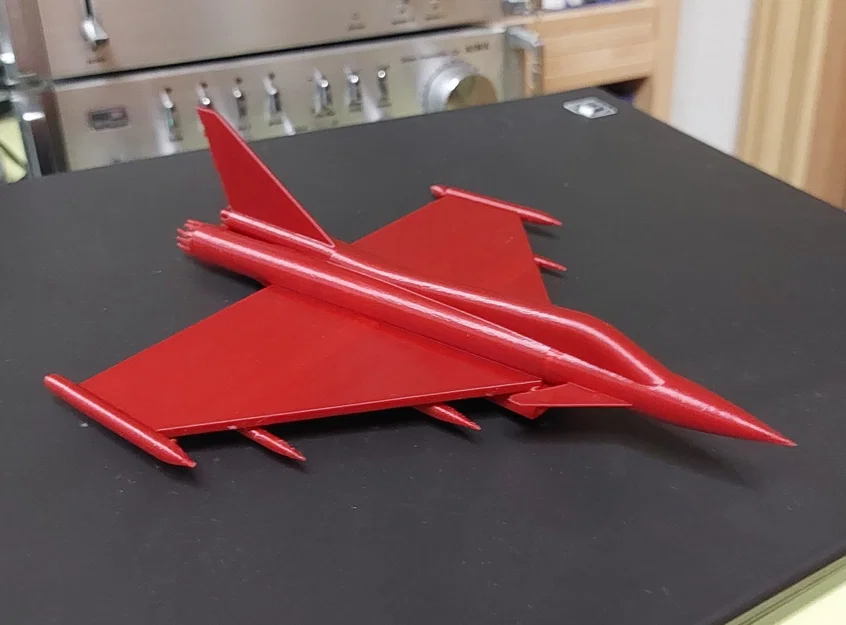 Mô Hình Máy Bay Chiến Đấu Concept Lấy Cảm Hứng Từ Eurofighter - Image 2
