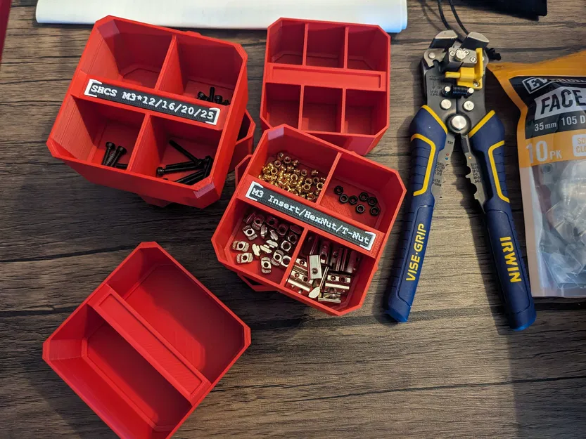 Remix Khay Tổ Chức Có Thể Xếp Chồng Kèm Nhãn Tùy Chỉnh cho Milwaukee Packout - Image 2