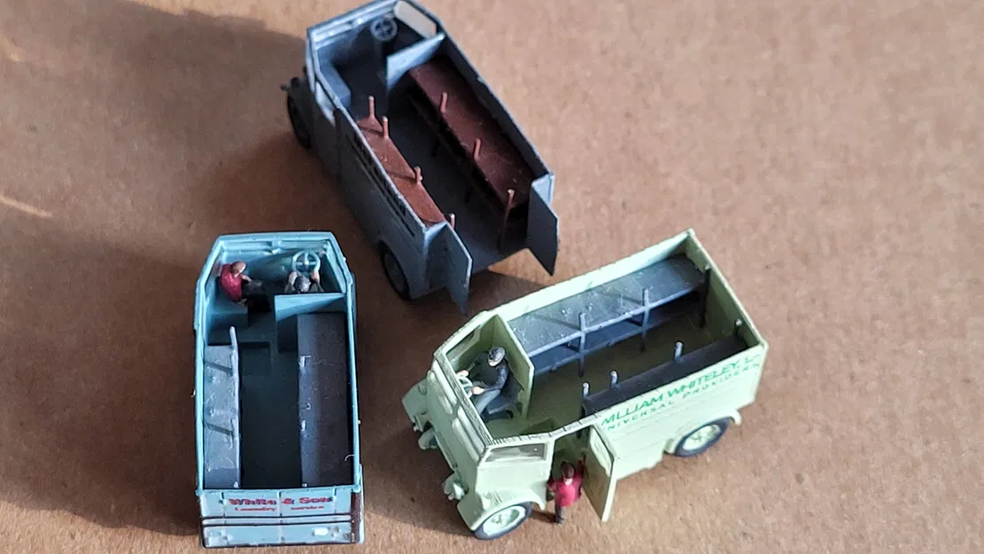 Mô Hình Xe Van Điện Harrods (1-148) Của Windham Grave - Image 3