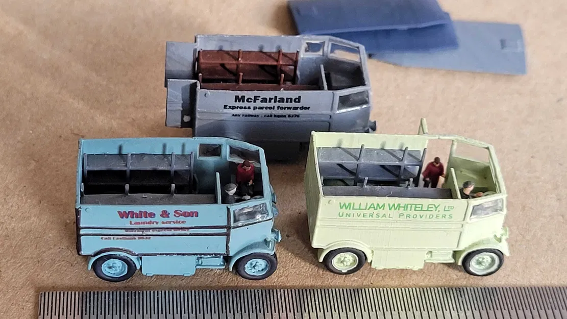 Mô Hình Xe Van Điện Harrods (1-148) Của Windham Grave - Image 4