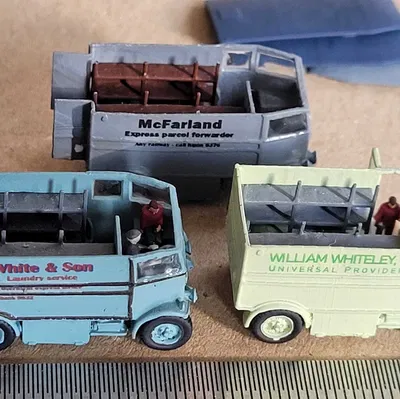 Mô Hình Xe Van Điện Harrods (1-148) Của Windham Grave