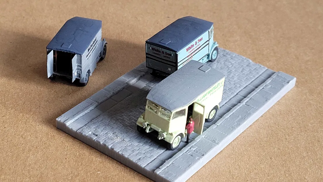 Mô Hình Xe Van Điện Harrods (1-148) Của Windham Grave - Image 5