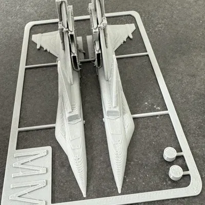 Mô hình Saab JAS-39 Gripen dạng kit card