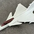 Mô hình Saab JAS-39 Gripen dạng kit card - Thumbnail 9