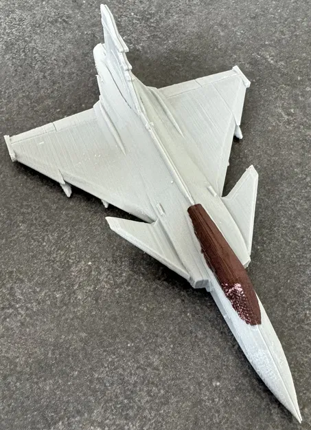 Mô hình Saab JAS-39 Gripen dạng kit card - Image 13