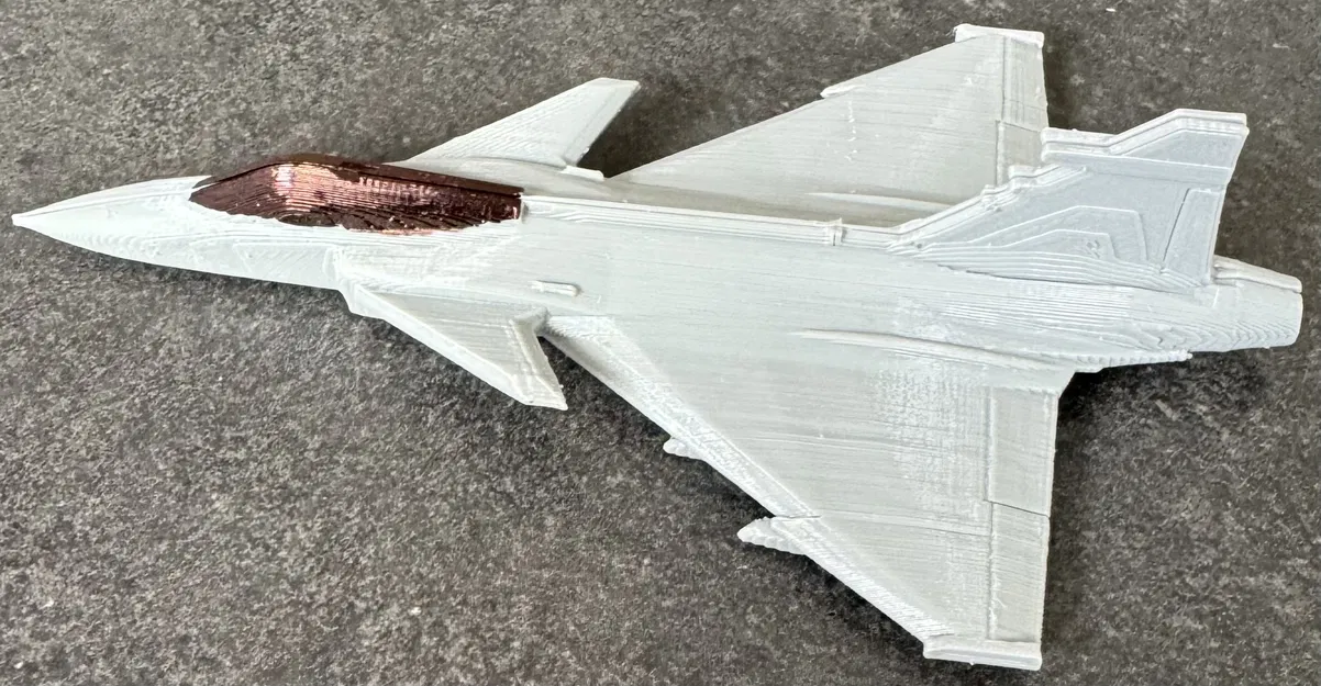 Mô hình Saab JAS-39 Gripen dạng kit card - Image 16