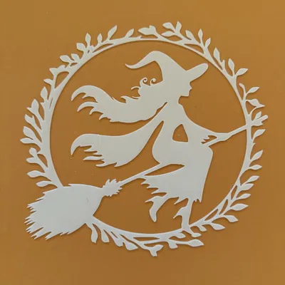 Hexe auf Besen - Phù Thủy Cưỡi Chổi