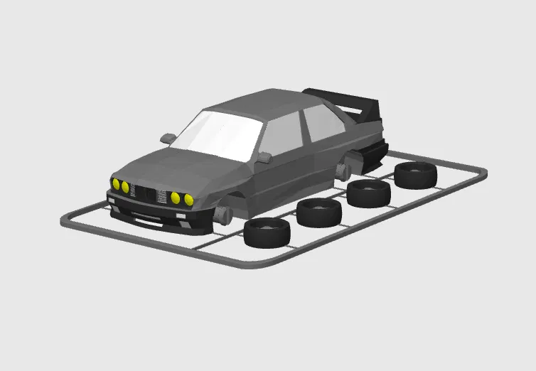 BMW M3 E30 - Kit Card - Image 1