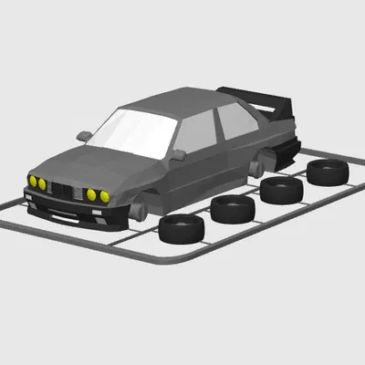 BMW M3 E30 - Kit Card