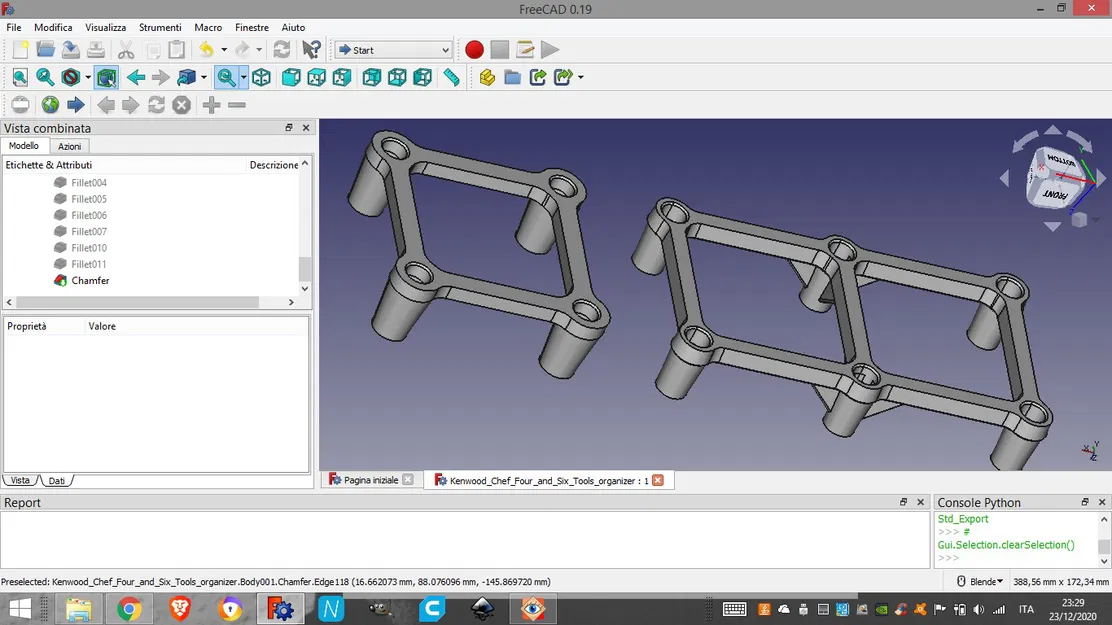 Giá đỡ phụ kiện máy làm bánh Kenwood Chef (4 và 6 món) - Image 4