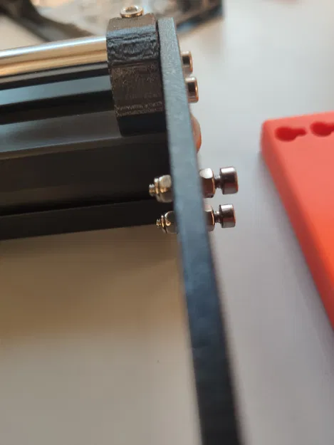 PRUSA MK4 Quản Lý Dây Cáp Từ Trước Ra Sau Màn Hình Đến Nguồn - Image 3