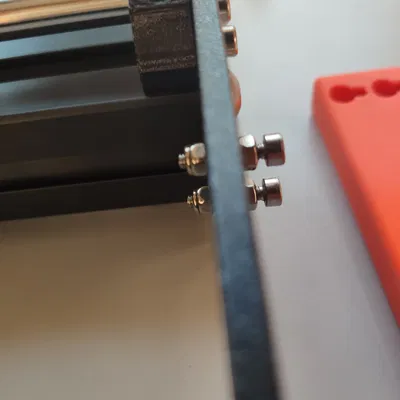 PRUSA MK4 Quản Lý Dây Cáp Từ Trước Ra Sau Màn Hình Đến Nguồn