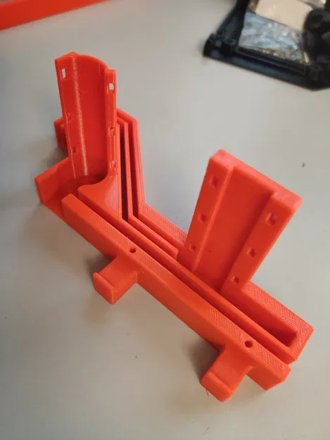 PRUSA MK4 Quản Lý Dây Cáp Từ Trước Ra Sau Màn Hình Đến Nguồn - Image 4