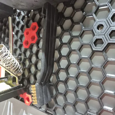 Chỗ Đựng Bàn Chải Bằng Thép