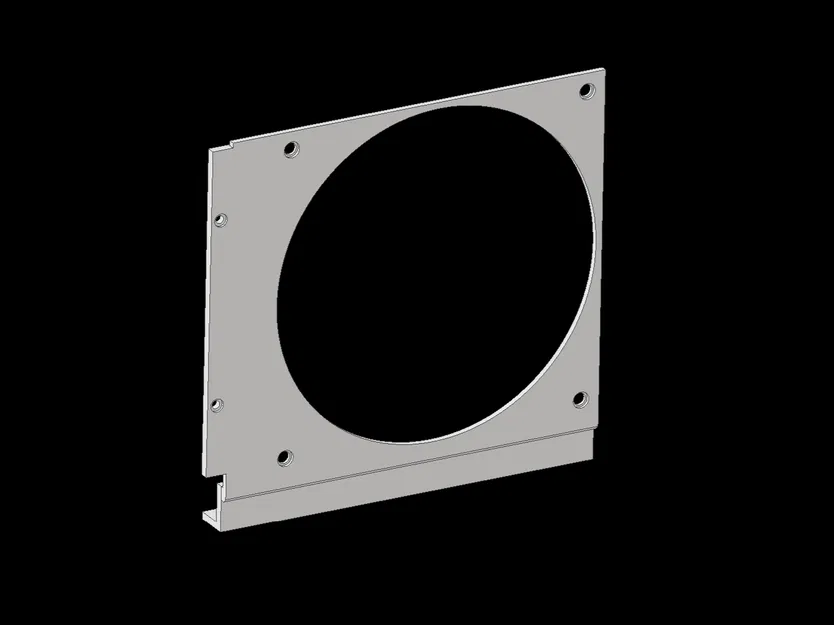 Giá Đỡ Quạt Ncase M2 140mm 120mm Có Hỗ Trợ GPU Modul - Image 2