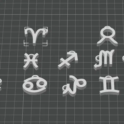 Móc Khóa 12 Cung Hoàng Đạo