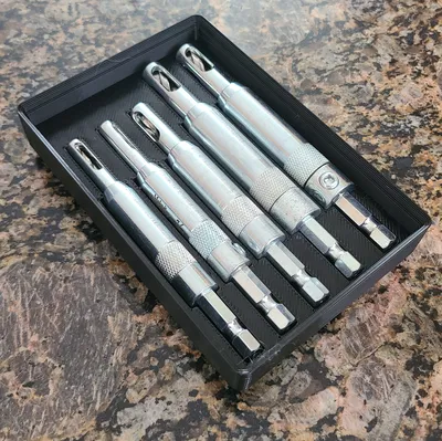 Làm Nhanh Lẹ! Chỗ Cất Mũi Khoan Tâm - Gridfinity