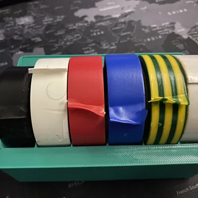 Khuôn Giữ Băng Keo Điện Tử Gridfinity - 19.7 x 60 Băng Keo