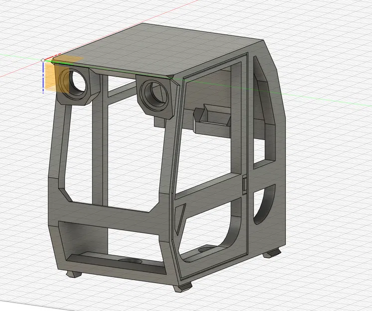 Cabin Máy Xúc RC Có 2 Lỗ Vít - Image 1