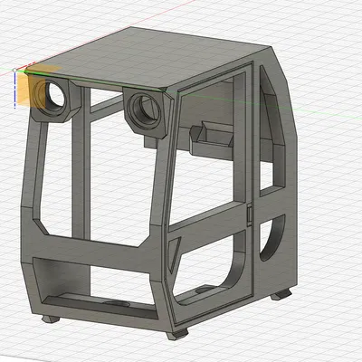 Cabin Máy Xúc RC Có 2 Lỗ Vít