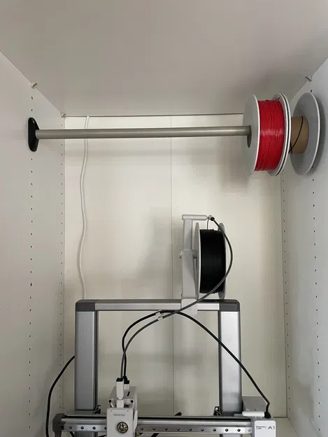 Giá đỡ thanh/cây 25 mm cho tủ quần áo, tủ đồ,... - Image 2