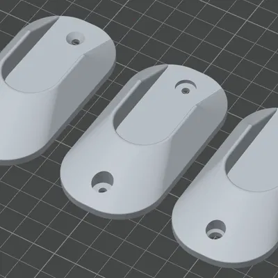 Giá đỡ thanh/cây 25 mm cho tủ quần áo, tủ đồ,...