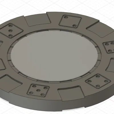 Bộ Chip Poker Sòng Bạc