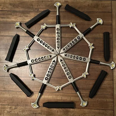 Anduril/Narsil - Lưỡi Kiếm RPG Đựng Xúc Xắc