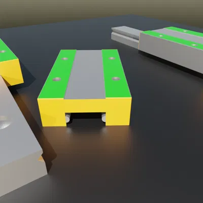 Thanh trượt MGN12 và Khối MGN12H với Kích thước Chính xác