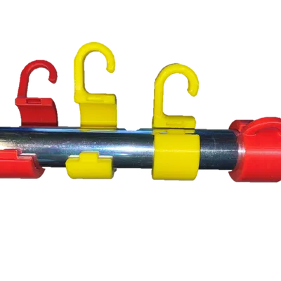 Móc & Khoen Đa Năng Cho Cột Lều - Kẹp Cắm Trại Chắc Chắn Cho Bạt và Dây