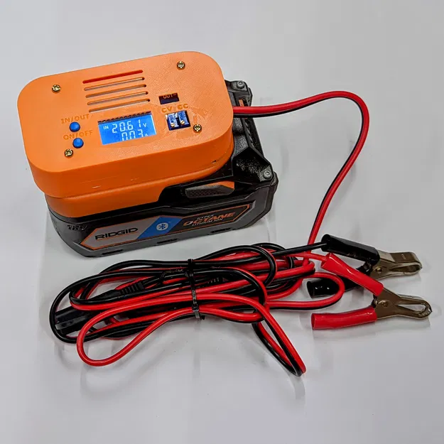 Bộ Chuyển Đổi Nguồn DC-DC Dùng Pin RIDGID - Image 1