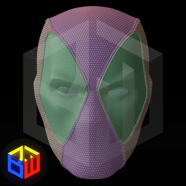 Nón/Mũ Deadpool Phong Cách Comic Có Vân - Image 1