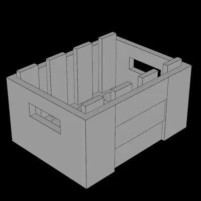 Rương Phiêu Lưu Tương Thích Lego (30150.dat)