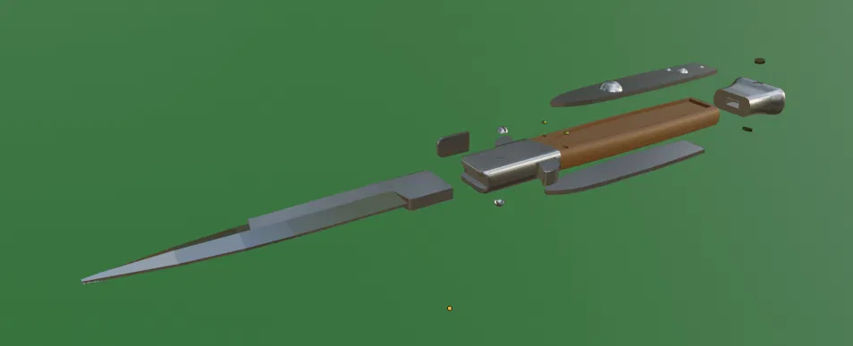 Dao Ellie trong The Last of Us - Mô hình 3D - Image 2