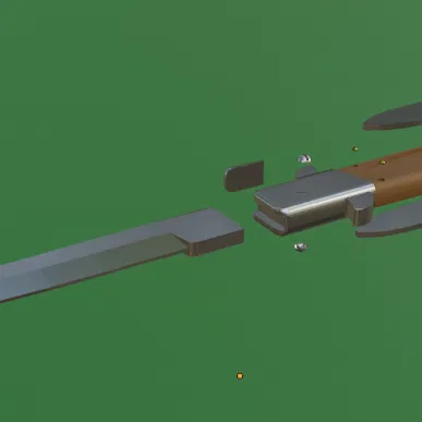 Dao Ellie trong The Last of Us - Mô hình 3D