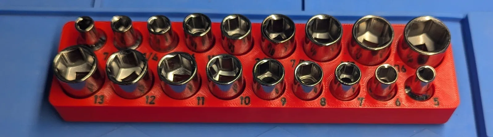 Hộp Gridfinity Đựng Tuýp SAE và Metric - Image 1