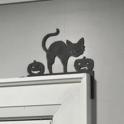 Mèo Halloween Cùng Bí Ngô