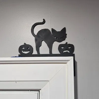 Mèo Halloween Cùng Bí Ngô