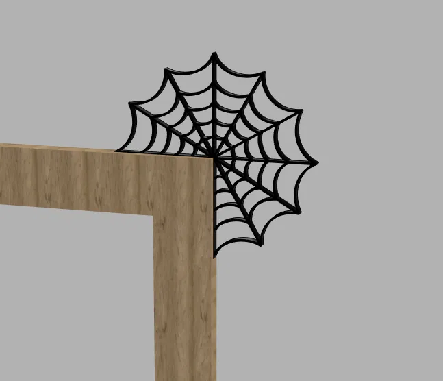 Trang trí khung cửa mạng nhện - Image 1