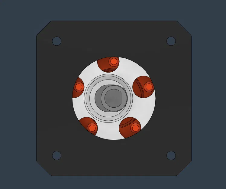 Cơ Cấu Truyền Động Bánh Răng Hành Tinh Cho Động Cơ Bước - Image 4