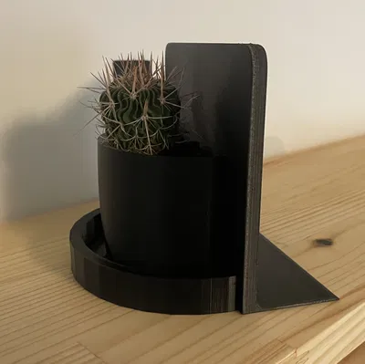 Chân Kẹp Sách Chậu Cây (Có Thanh Đỡ)