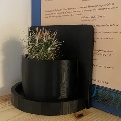 Chân Kẹp Sách Chậu Cây (Có Thanh Đỡ)