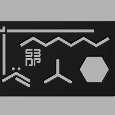 Khuôn Vẽ Hóa Học Hữu Cơ Đơn Giản