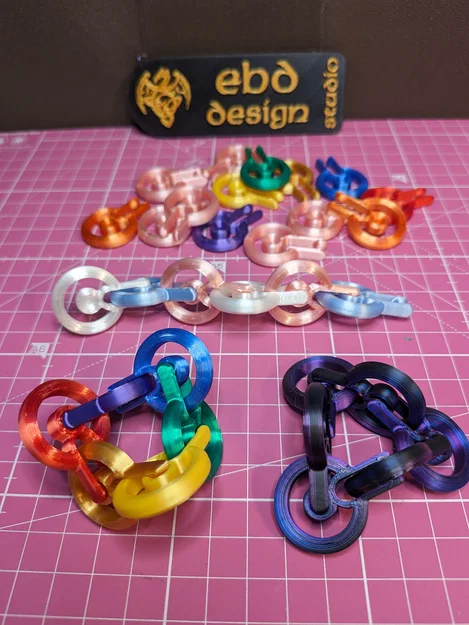 Chuỗi Fidget Thoải Mái - Phiên Bản Bo Tròn Dễ In - Image 2