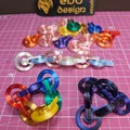 Chuỗi Fidget Thoải Mái - Phiên Bản Bo Tròn Dễ In - Thumbnail 2
